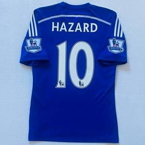 Chelsea Hazard 2014 15 home Premier League jersey